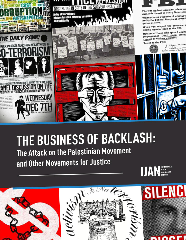 The Business of Backlash: The Attack on the Palestinian Movement and Other Movements for Social Justice