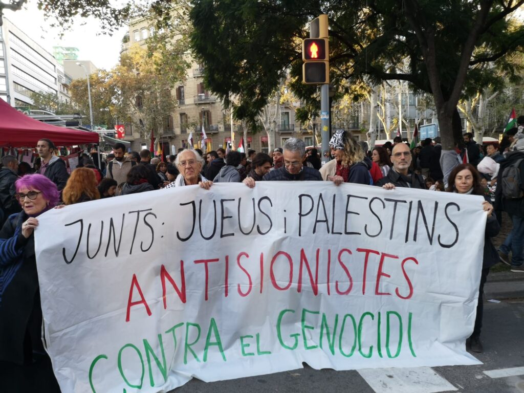 IJAN Spain Marches Against the Genocide in Gaza